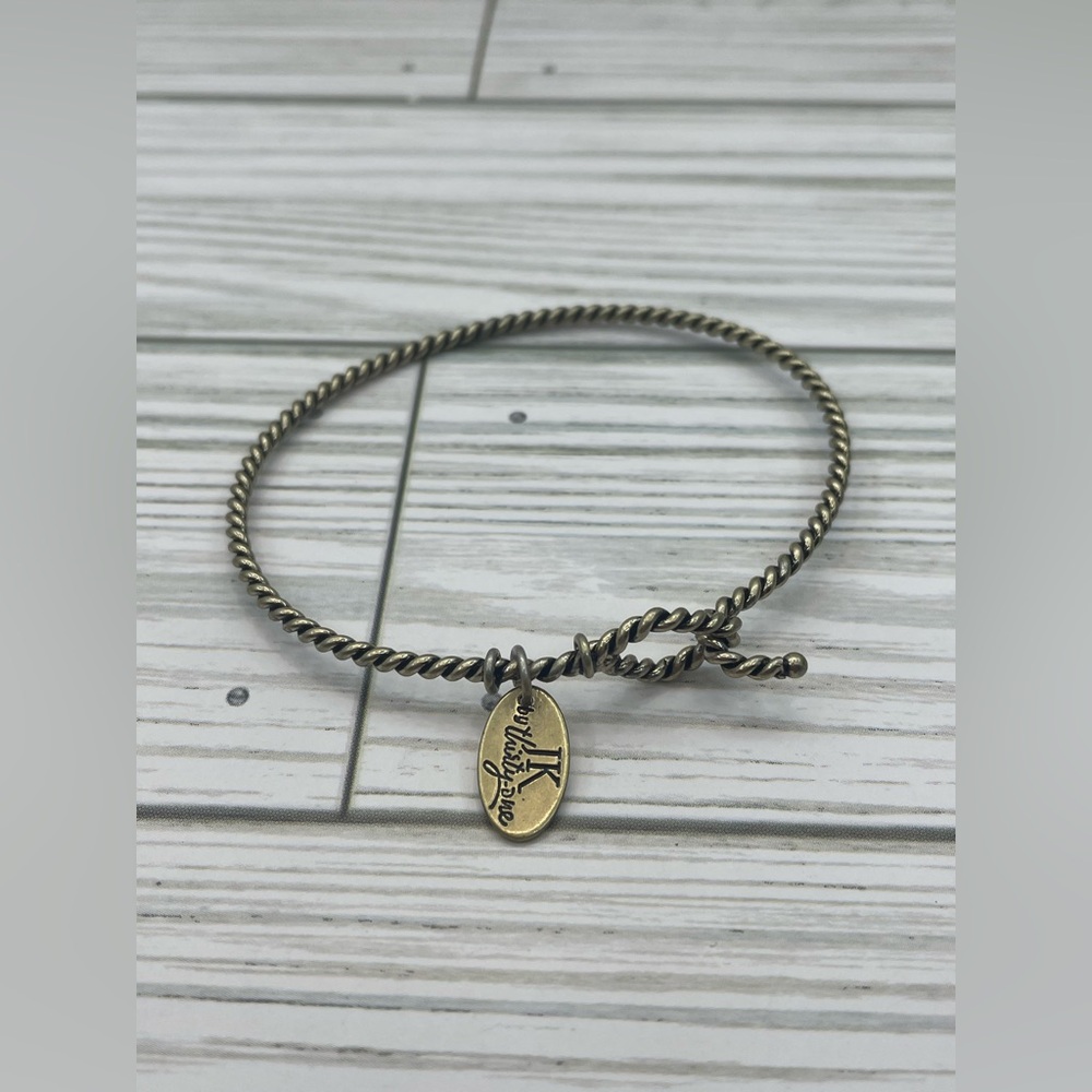 JK Thirty One Adore Twisted Bracelet Gold Tone